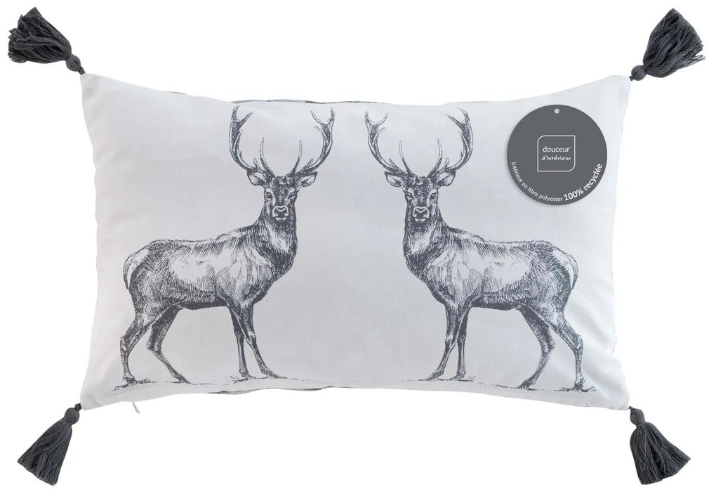 Poduszka ozdobna dziecięca z chwostami, 30 x 50 cm