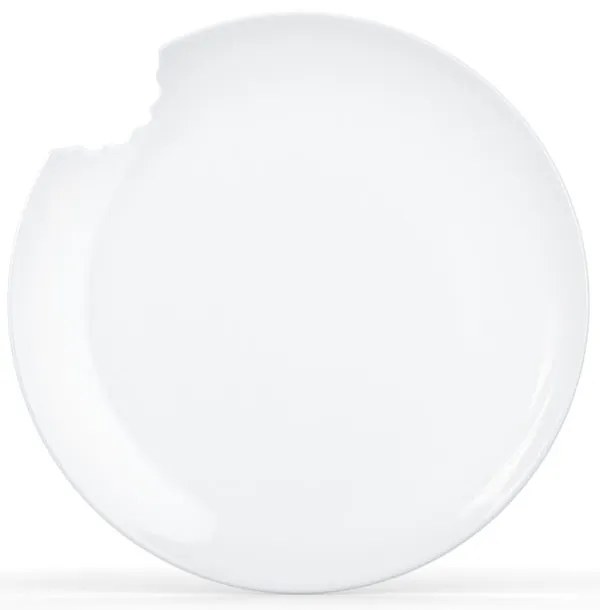 Białe porcelanowe talerze zestaw 2 szt. deserowe ø 20 cm – 58products