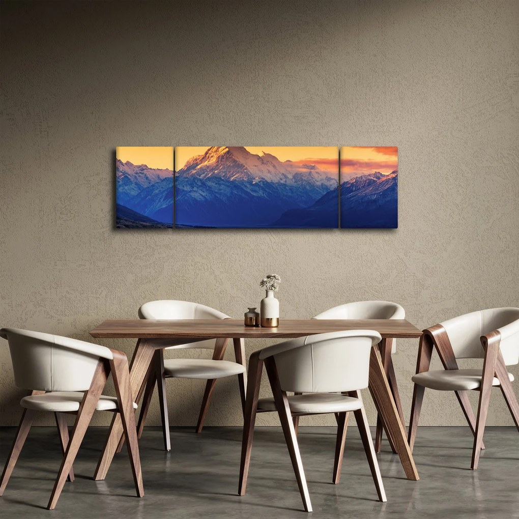 Obraz - Jezioro Pukaki (170x50 cm)