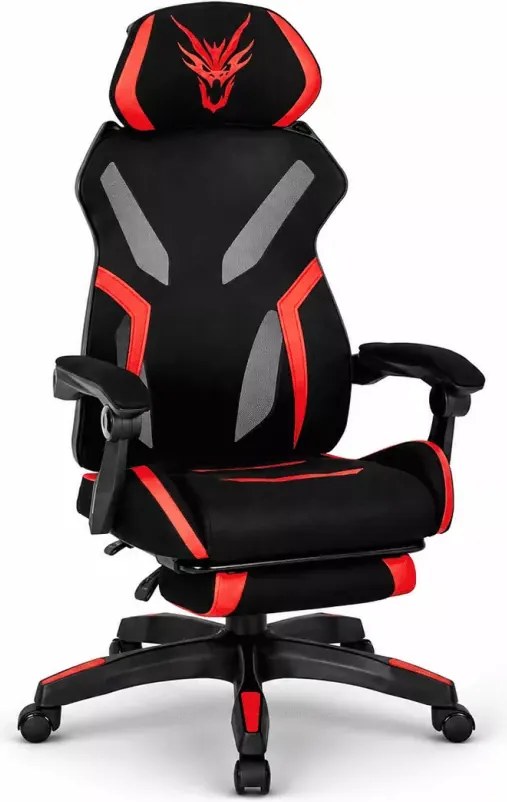 Gamingowy fotel obrotowy Naster z mechanizmem multiblock
