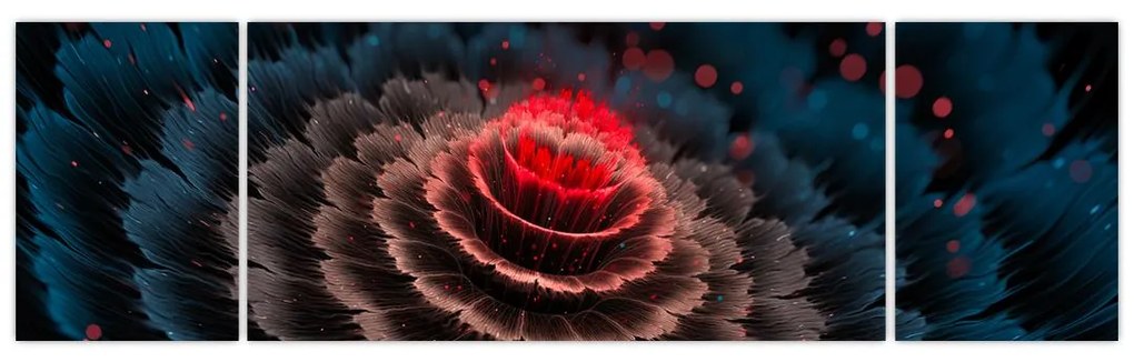 Obraz abstrakcji (170x50 cm)
