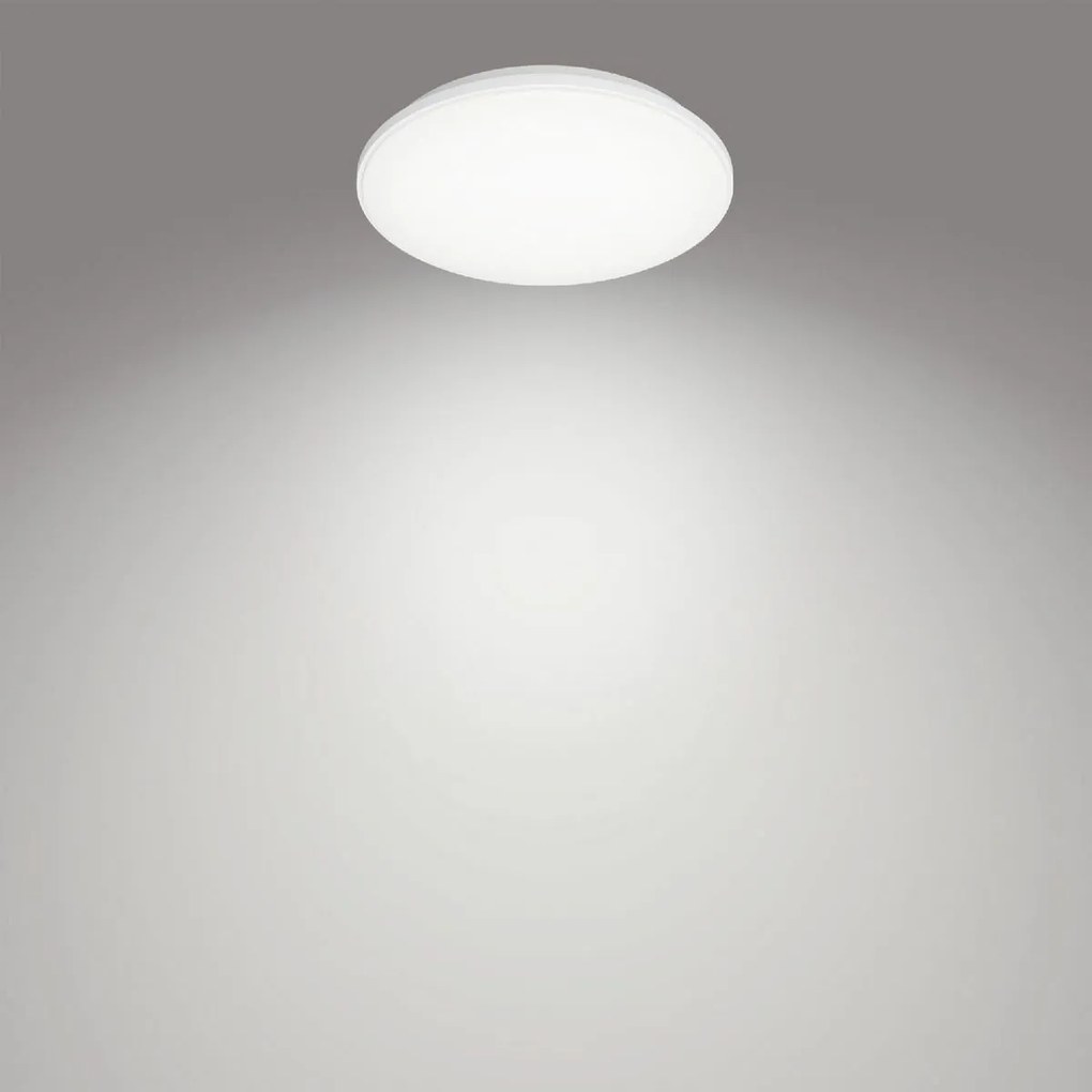 Philips 8720169196131 sufitowa lampa LED Wincel 40W 4300LM 2700-6500K 48 cm IP20, biała + pilot