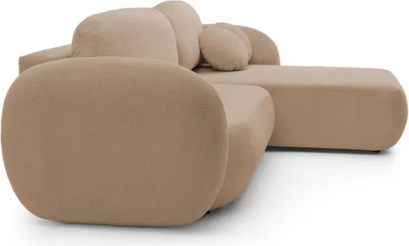 Narożnik OLIO Prawostronny w tkaninie Aragon 14