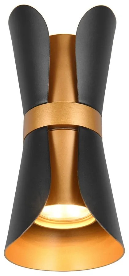 Czarno-brązowy kinkiet Coat – Trio