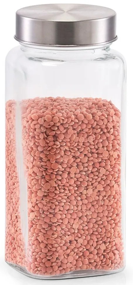 Pojemnik szklany na żywność sypką, 620 ml, ZELLER