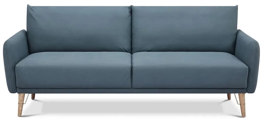 Niebieska rozkładana sofa Tomasucci Cigo, szer. 210 cm