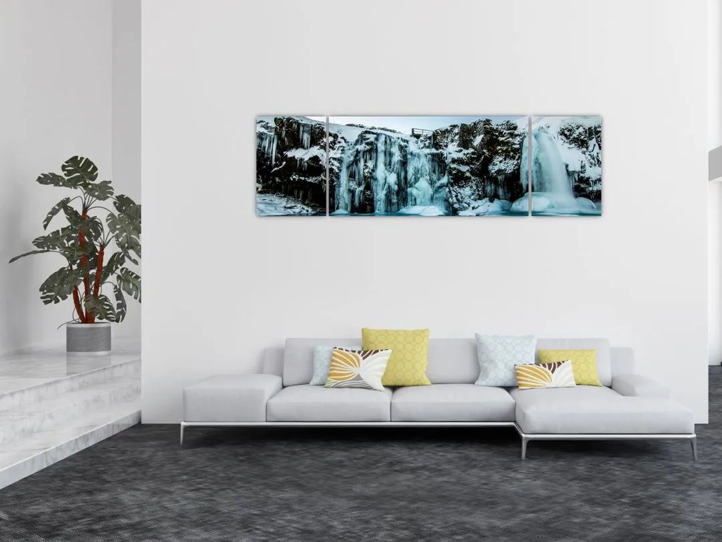 Obraz lodowców (170x50 cm)