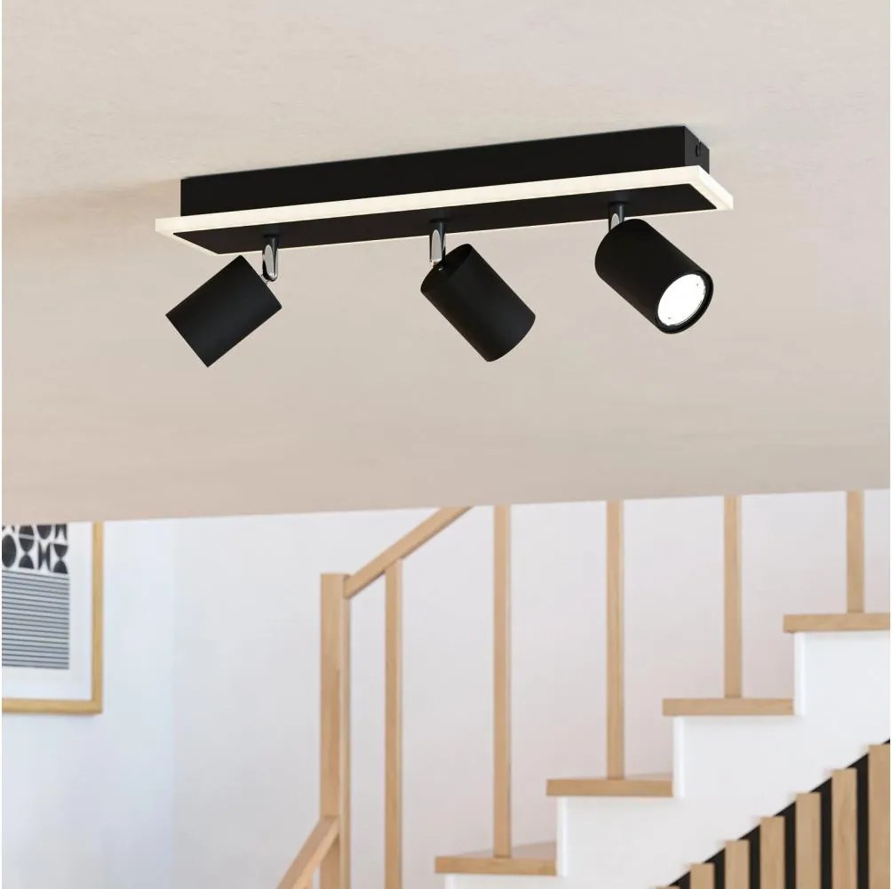 Eglo 901636 - Oprawa punktowa LED RIMBOCCHI LED/20W/230V czarna