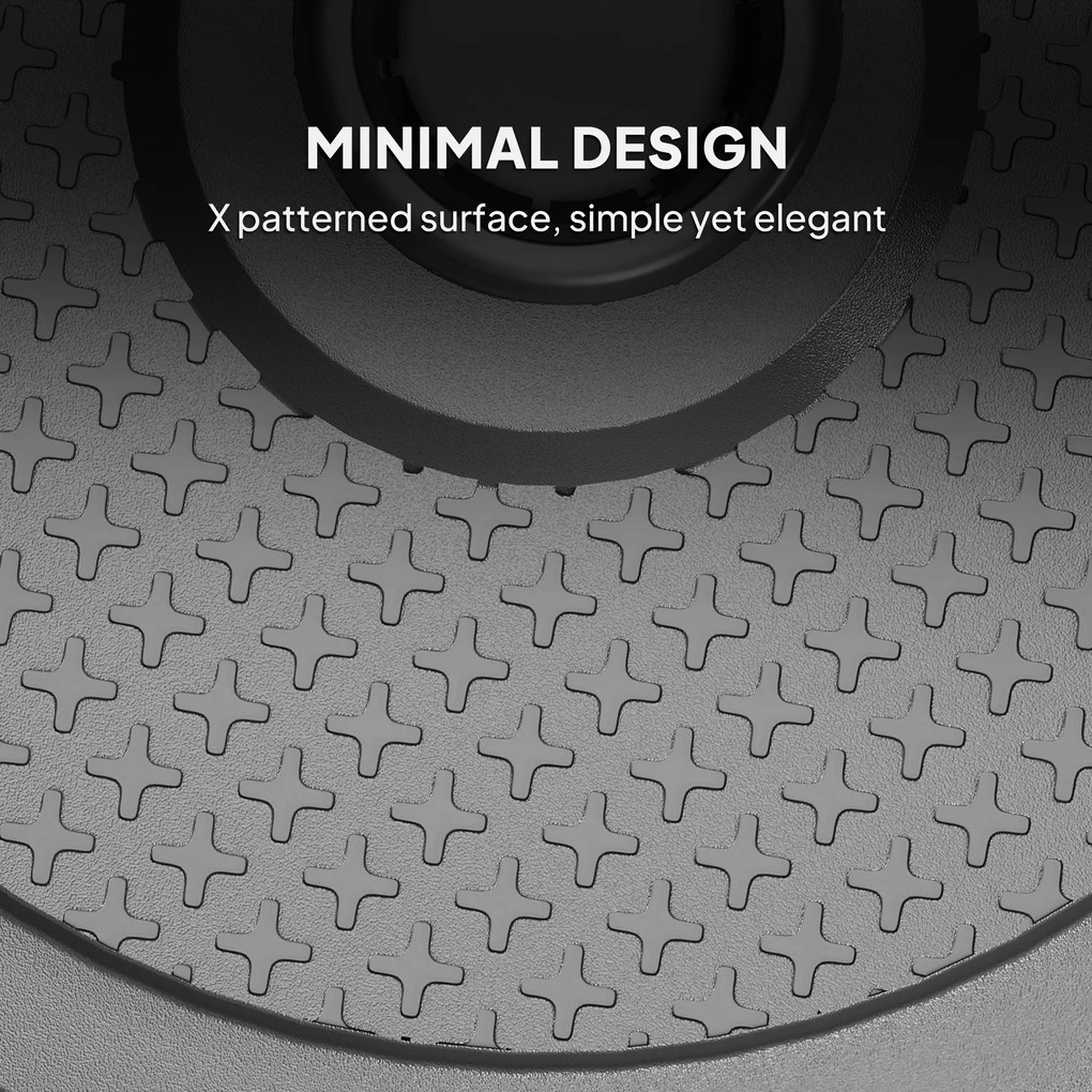 Outsunny Stojak na parasol z betonu 22 kg okrągły stojak z pokrętłem, do parasoli 38 mm/48 mm | Aosom PL