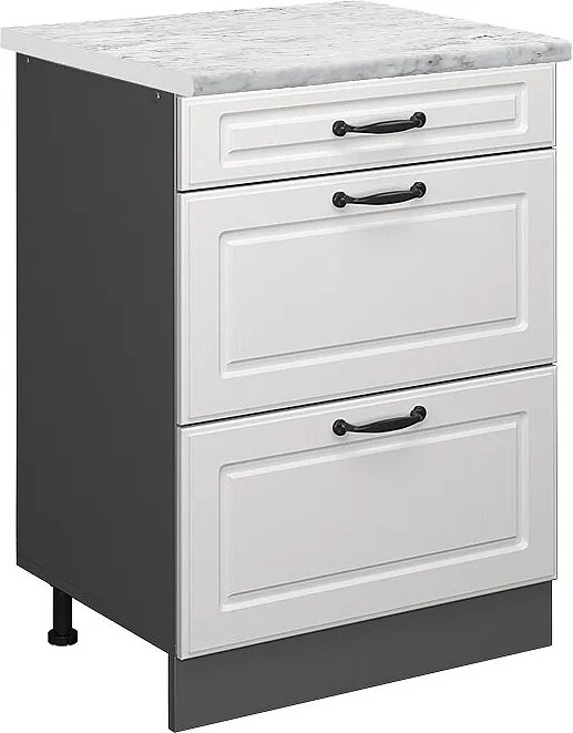 Szafka dolna do kuchni biały domek wiejski 60x60x81.6 r-line