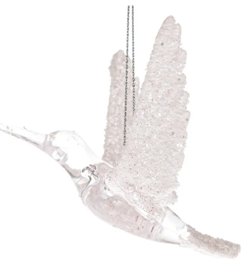 Plastikowe ozdoby świąteczne zestaw 3 szt. 7,5 cm Bird – Dakls