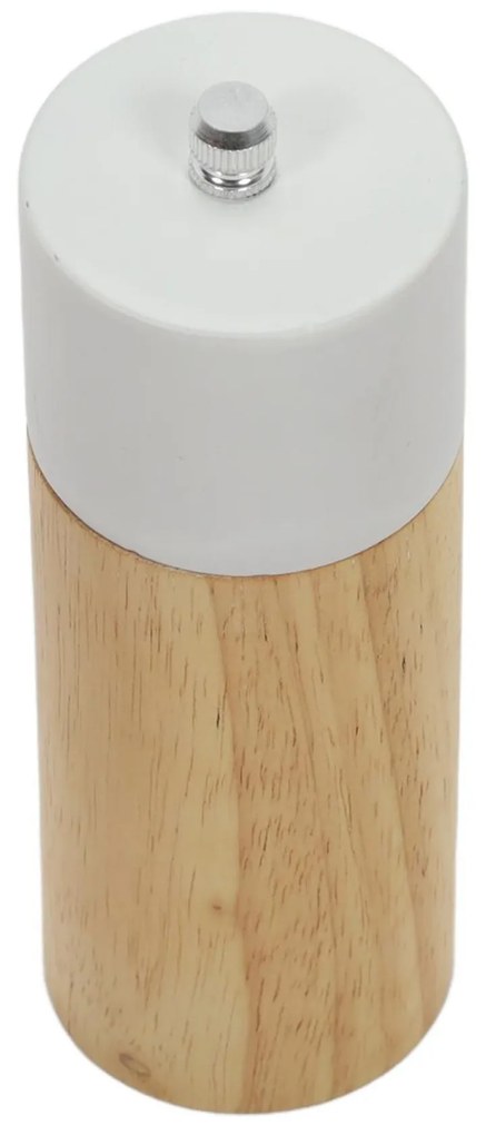 Młynek do pieprzu ręczny, drewniany, Ø 5,5 cm