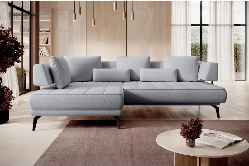 Narożnik GIOTTO L Lewostronnyelektryczna regulacja siedziska tkanina PERFECT HARMONY 80 WERSAL