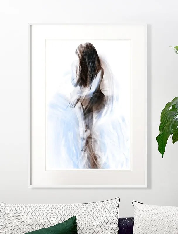 Obraz Akt 2, Seria Niebieska