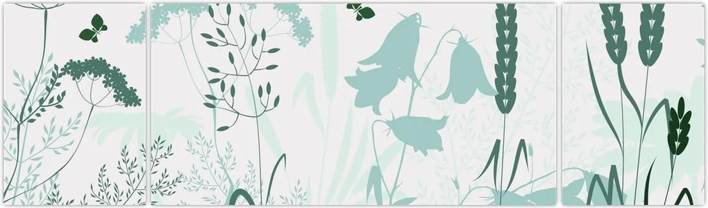 Obraz - Wektor łąki (170x50 cm)
