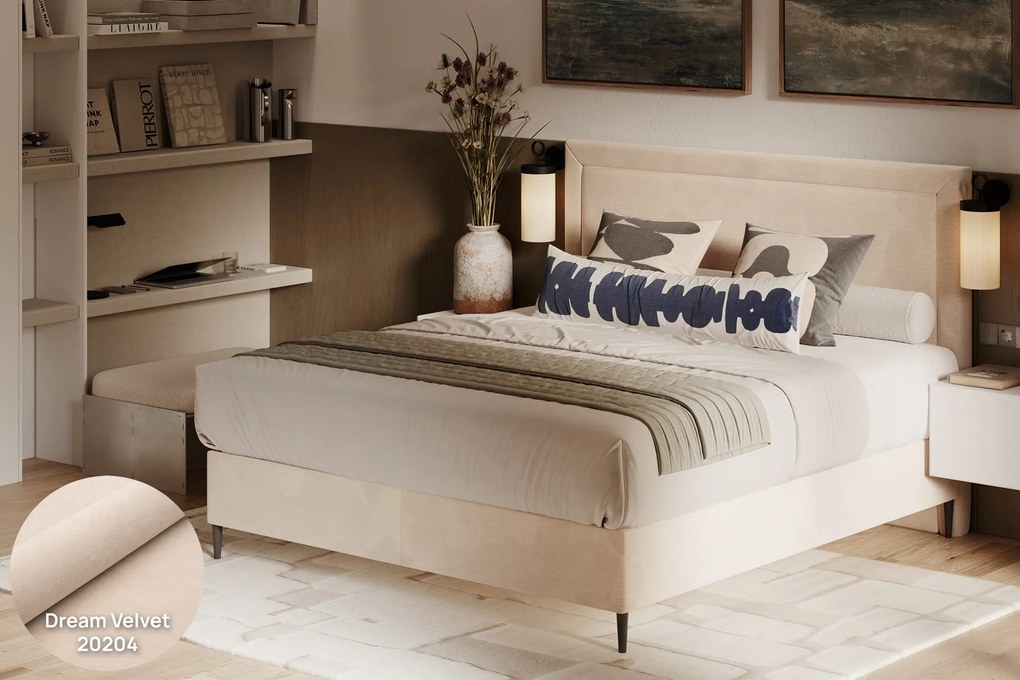 Łóżko kontynentalne Niki