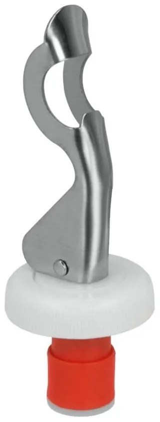 Zestaw 2 zatyczek do butelek ze stali nierdzewnej Metaltex