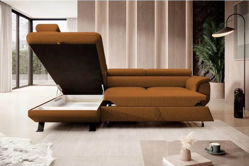 Narożnik RAVEN L z funkcją spania WERSAL