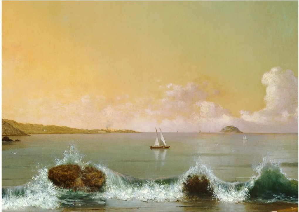 Obraz - Martin Johnson Heade, Rio de Janeiro Bay, reprodukcje (70x50 cm)