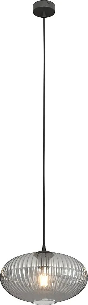 Nowoczesna lampa wisząca ze szklanym kloszem B5-K34