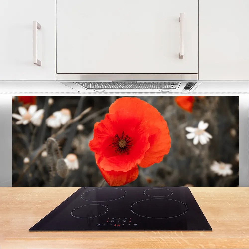 Panel Kuchenny Harmonijna Roślinność Kwiatowa