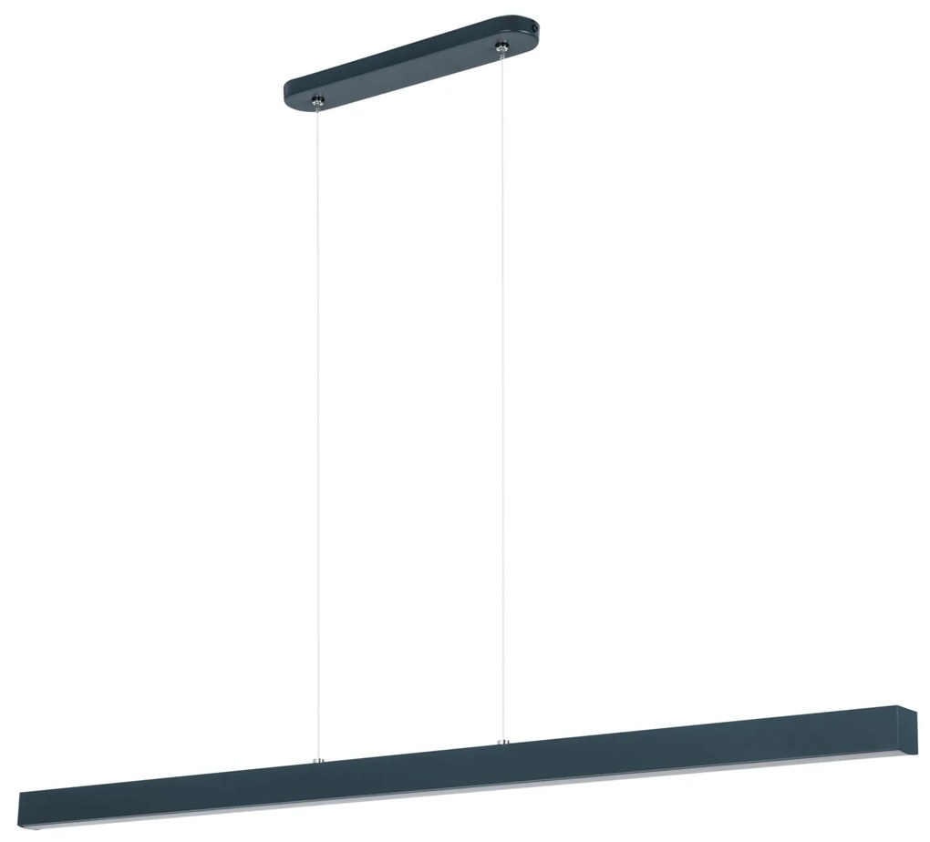 Antracytowa lampa wisząca LED 116cm z metalu W116LED-4K-ANTHRAZIT wymi