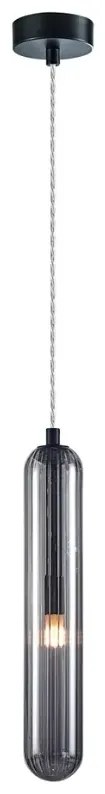 Nowoczesna czarna lampa wisząca - K393 D9-W20