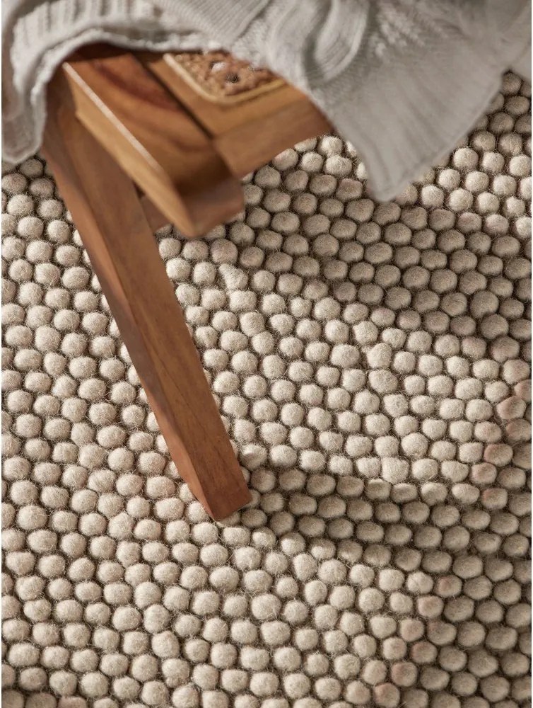 Beżowy wełniany dywan tkany ręcznie 160x230 cm Richmond Diana – Ted Baker