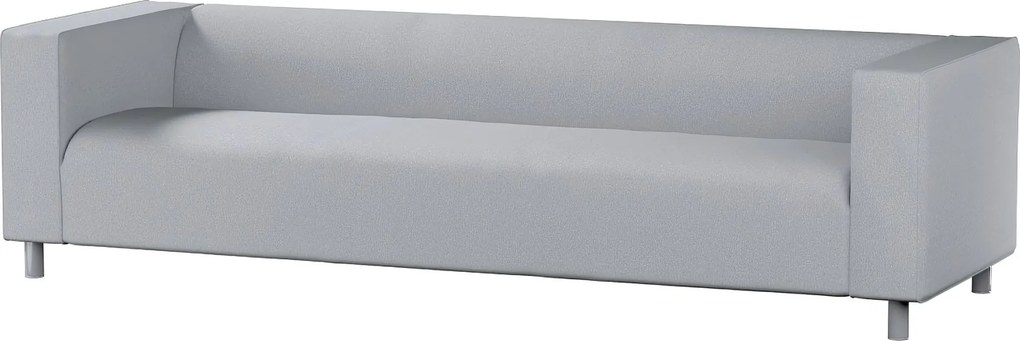 Pokrowiec na sofę Klippan 4-osobową kolor szary tkanina strukturalna