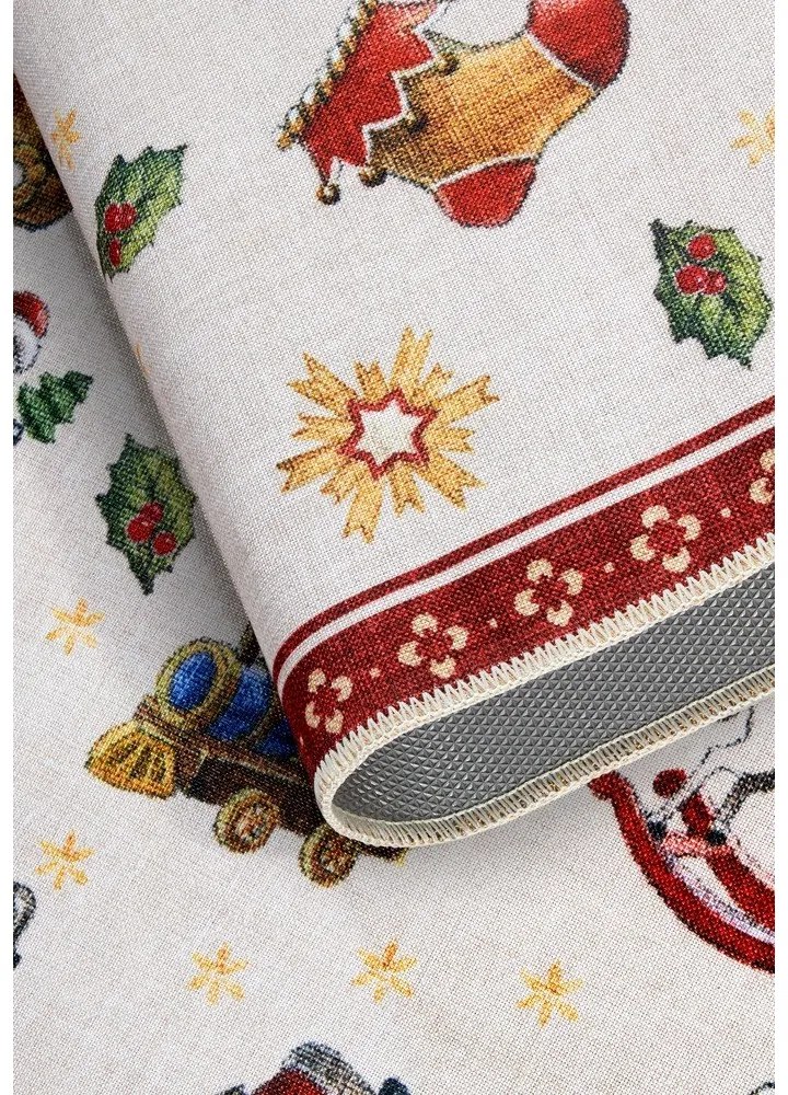 Czerwony chodnik ze świątecznym motywem 80x200 cm Red Christmas – Villeroy&Boch