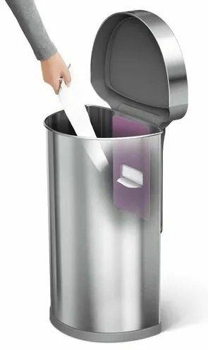Bezdotykowy kosz na śmieci Simplehuman, 45 l