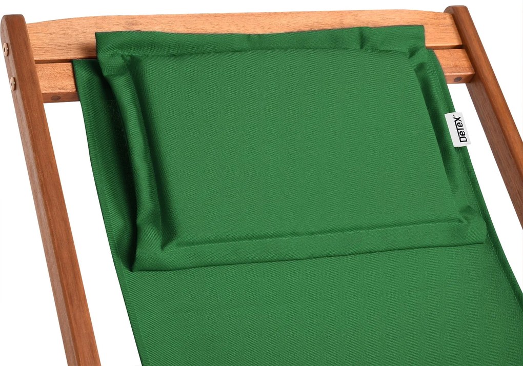 Leżak ogrodowy SIENA, 60x94cm, zielona Casaria