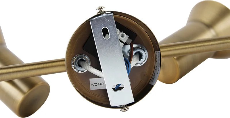 Sufitowy reflektor brązowy obrotowy i pochylany - Karin 2