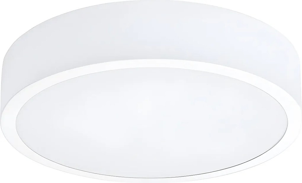 Plafony Minimalistyczny Onyx, Aluminium - 1 Źródło - L.30 X H.6 Cm - Biały