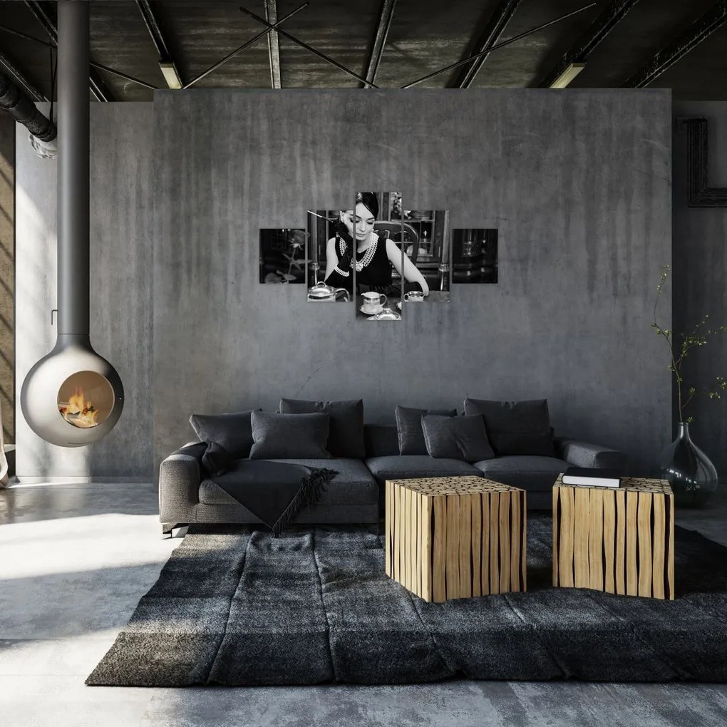 Obraz kobiety (125x70 cm)