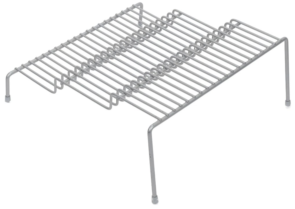 Półka na blat kuchenny, metalowa, 3 poziomy, 26 x 25 x 11,5 cm