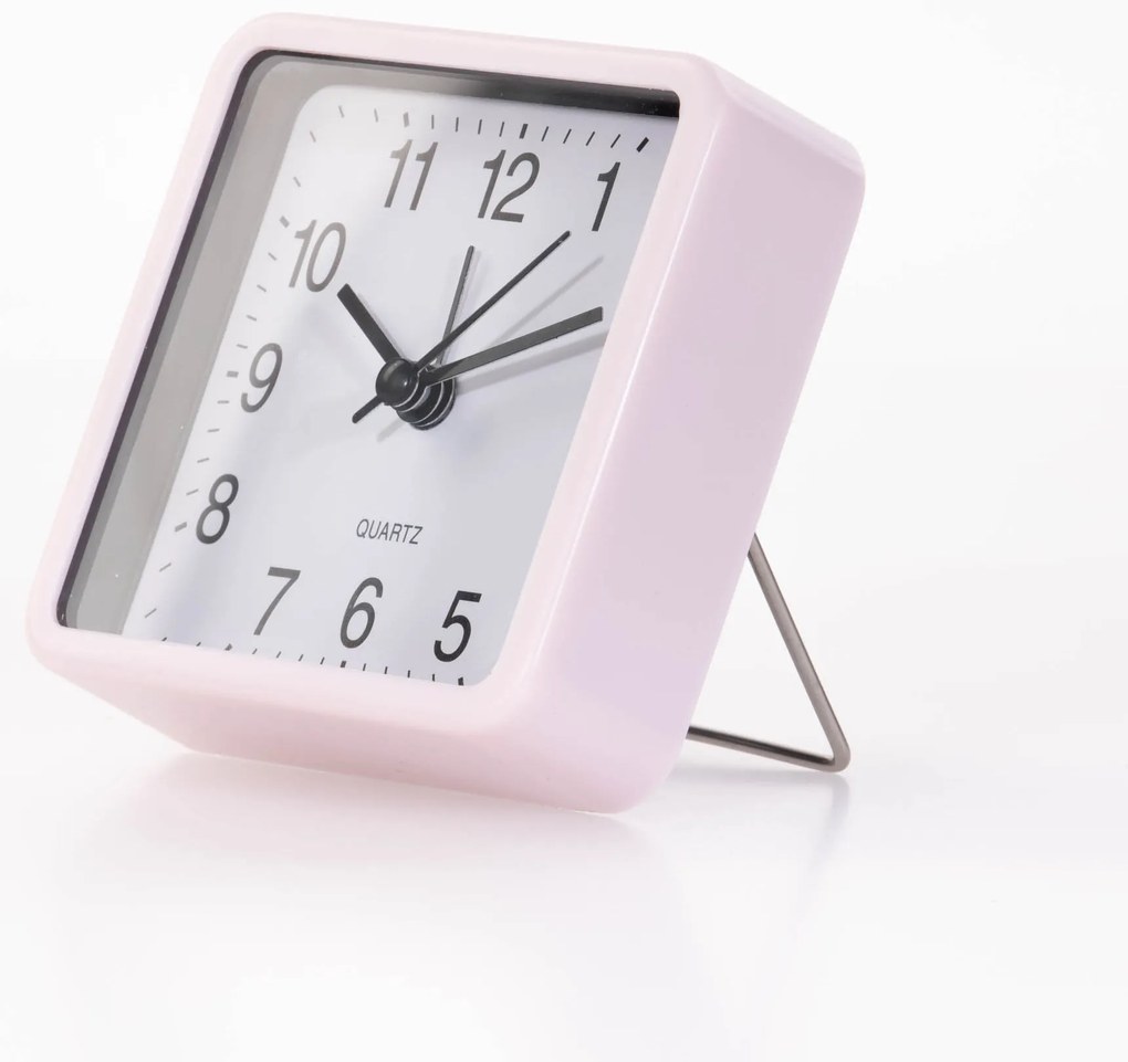 Cichy zegar stołowy do sypialni, budzik z mechanizmem QUARTZ