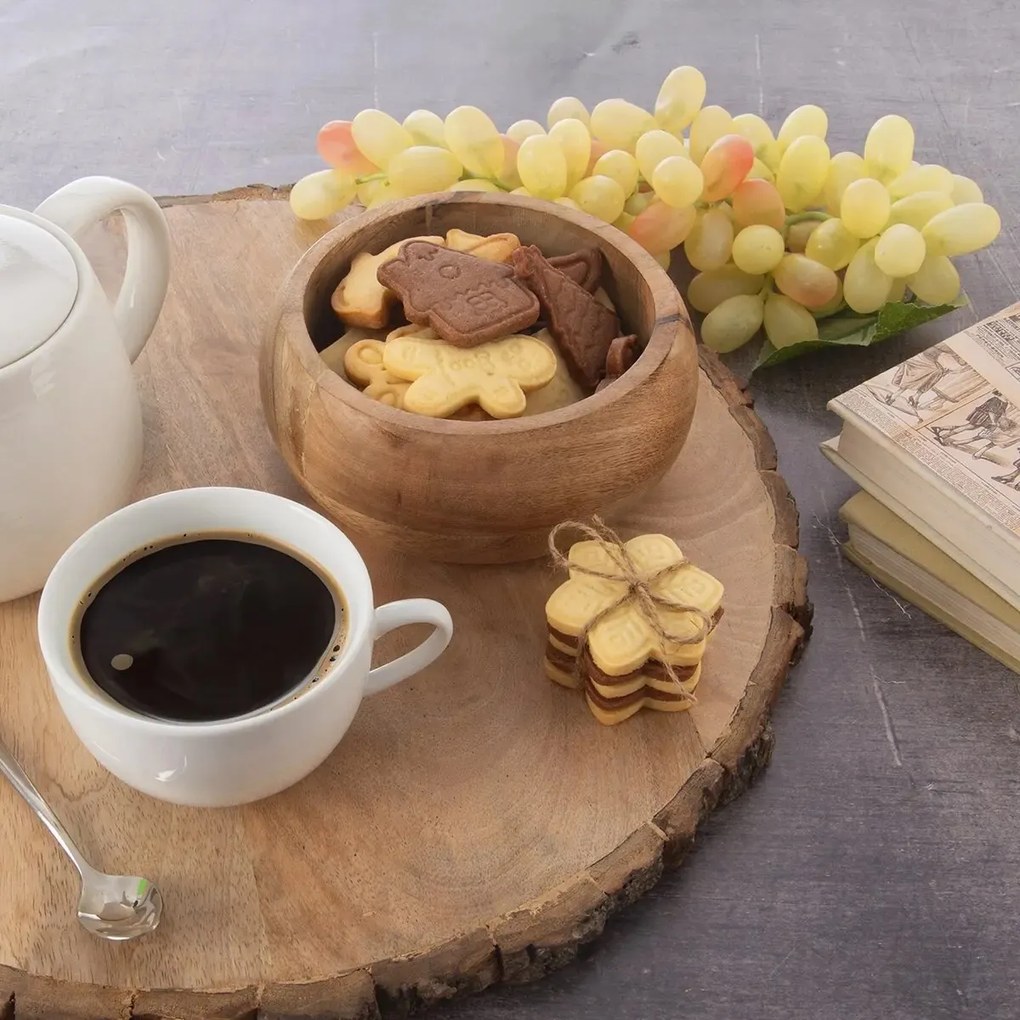 Orion Miska drewniana MANGO, 14 cm, 14 cm