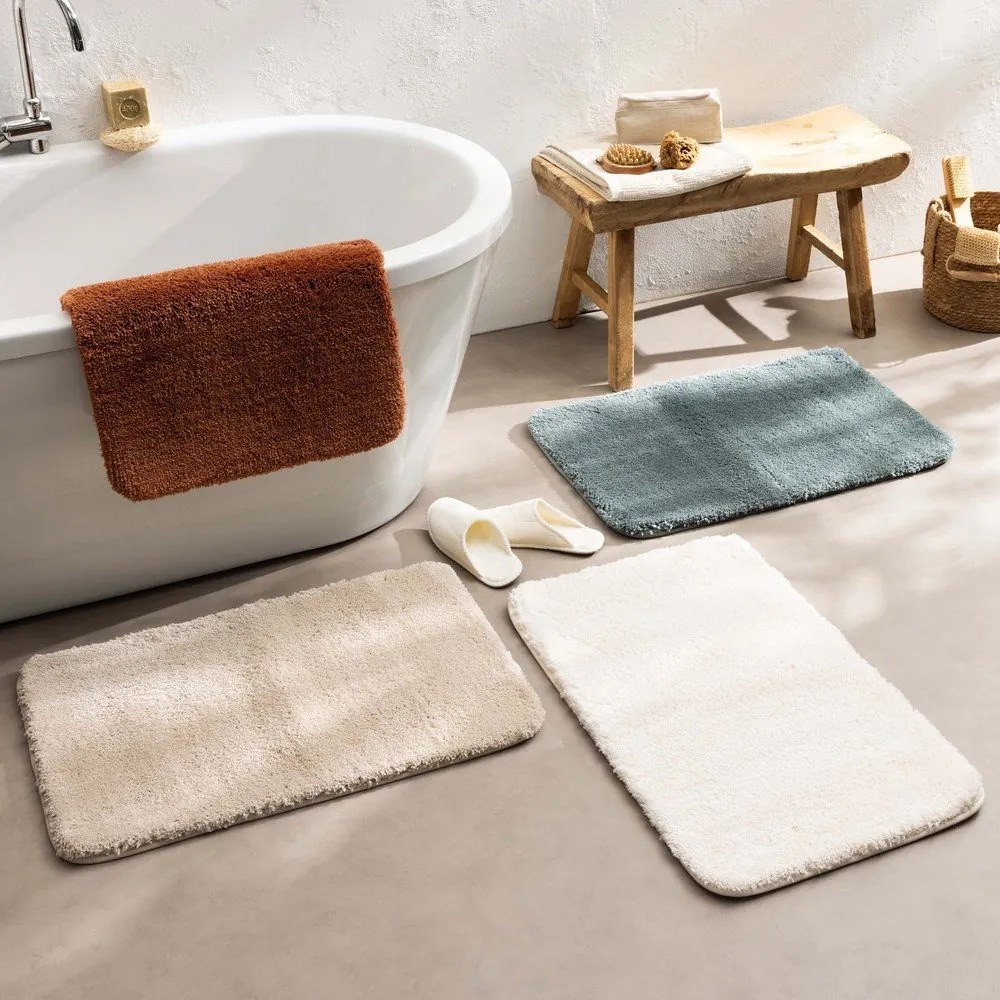 Kremowy dywanik łazienkowy 50x80 cm Mael – douceur d'intérieur