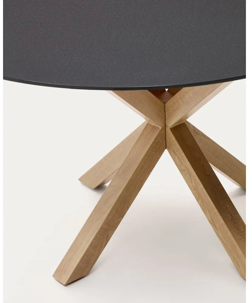 Okrągły stół ze szklanym blatem ø 150 cm Argo – Kave Home