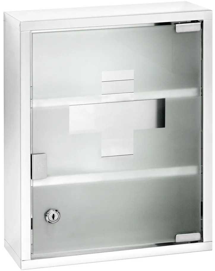 Apteczka MEDICINE CHEST zamykana na kluczyk - 30 x 12 x 40 cm, WENKO