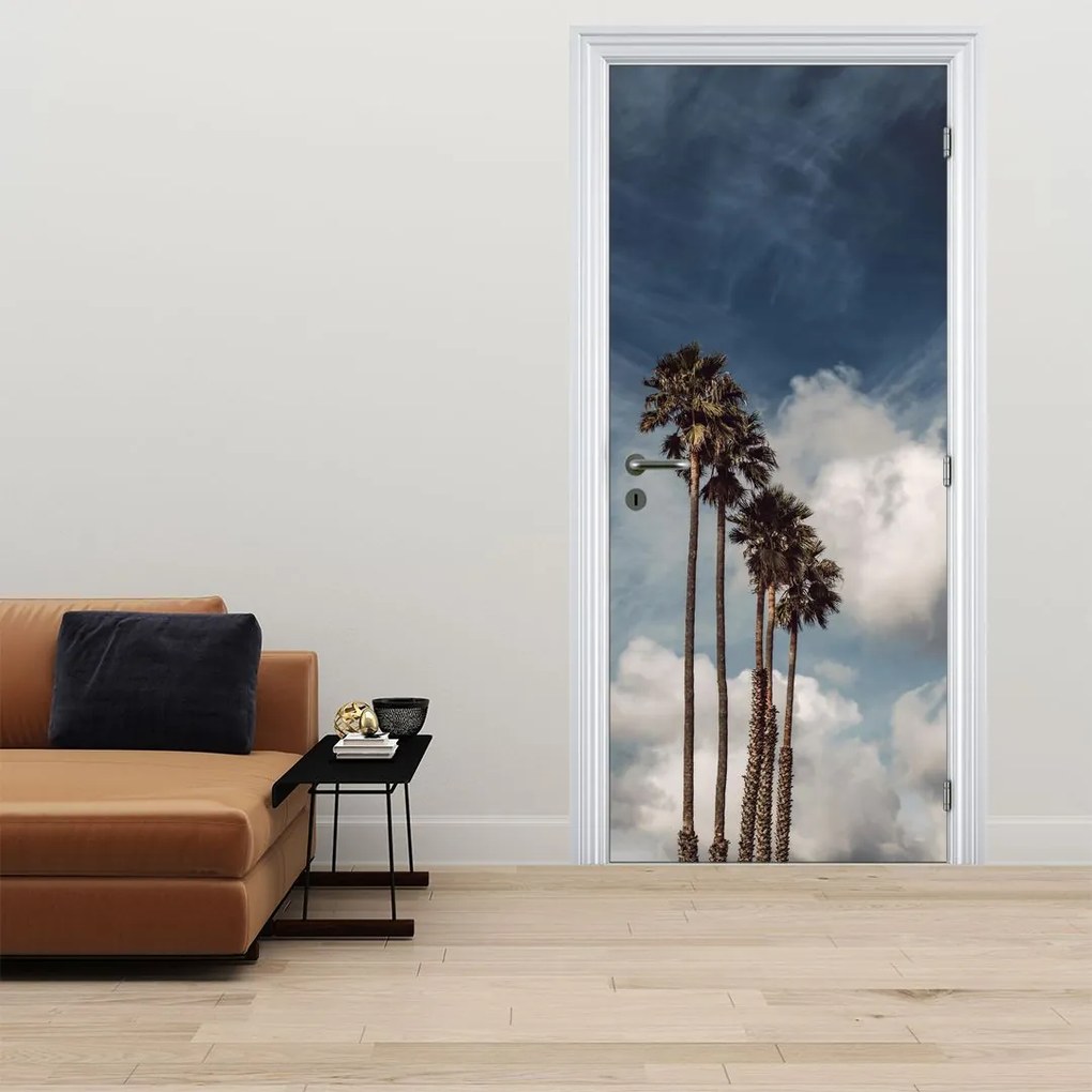 Fototapeta na drzwi - Palm dramat (95x205cm)