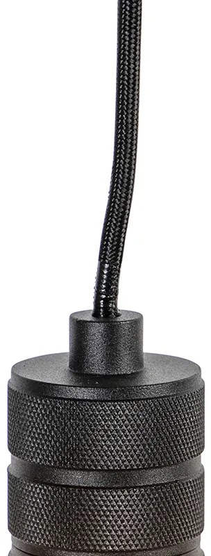 Nowoczesna lampa wisząca czarna - Cavalux