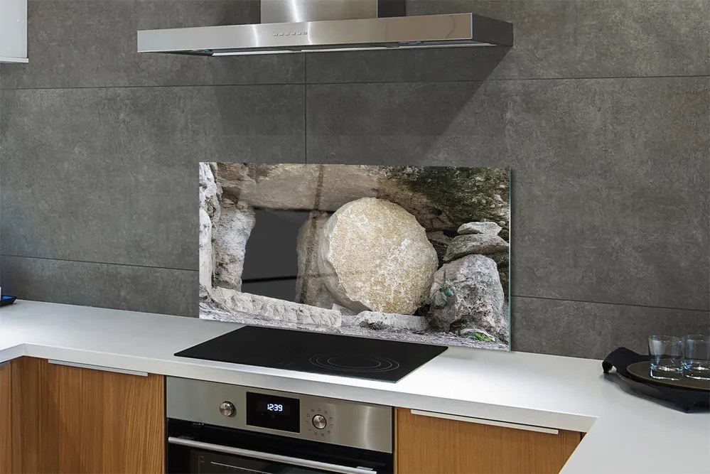 Szkło Ozdobne do Kuchni Tajemnicza Jaskinia