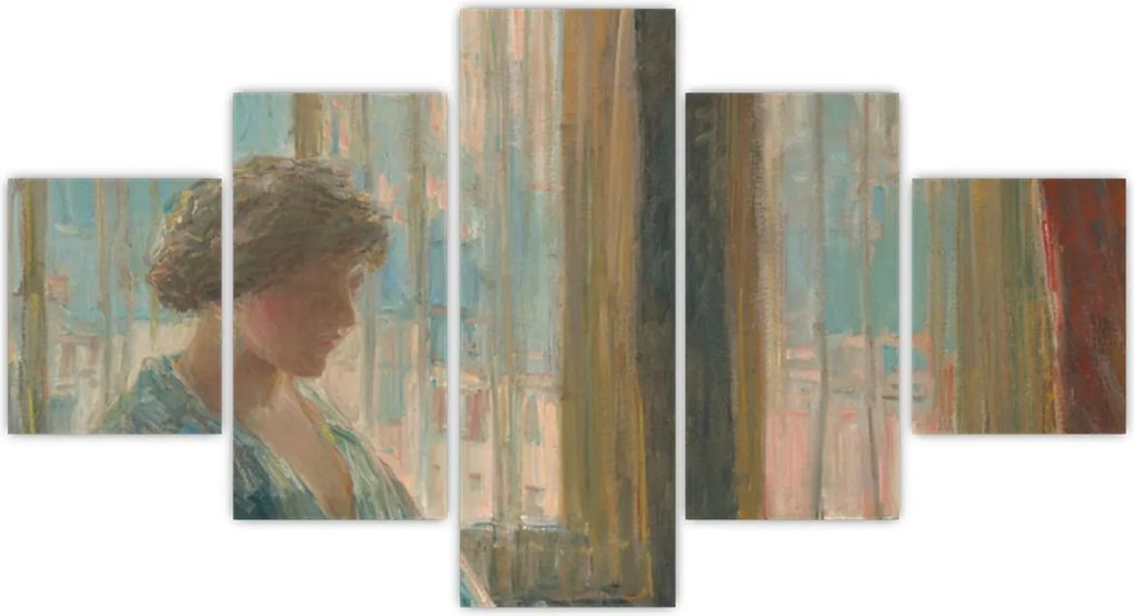 Obraz - Childe Hassam, The New York Window, reprodukcje (125x70 cm)