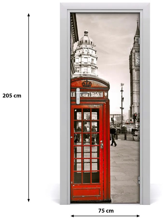 Fototapeta samoprzylepna na drzwi Vintage Big Ben