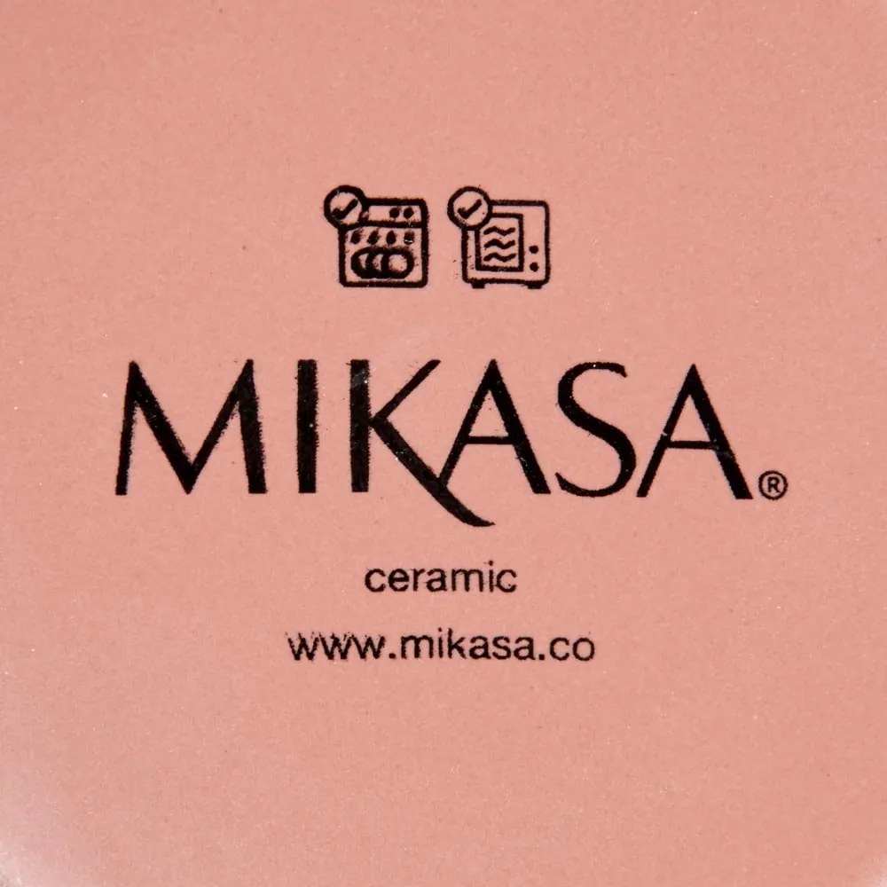 Różowa ceramiczna miska Mikasa Serenity, ø 15 cm