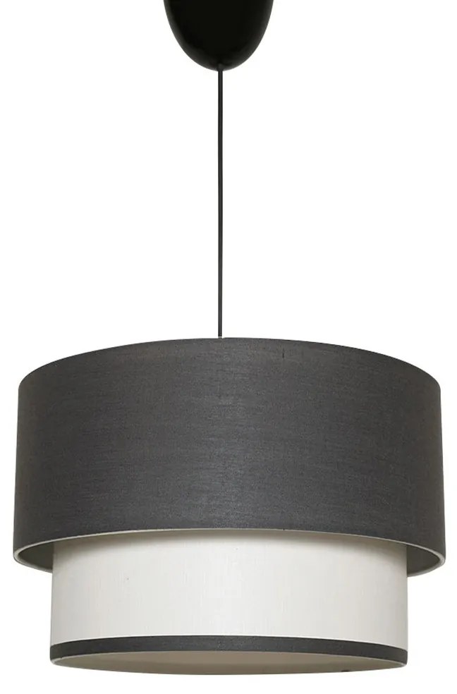 Lampa wisząca SP286 antracytowa, biała
