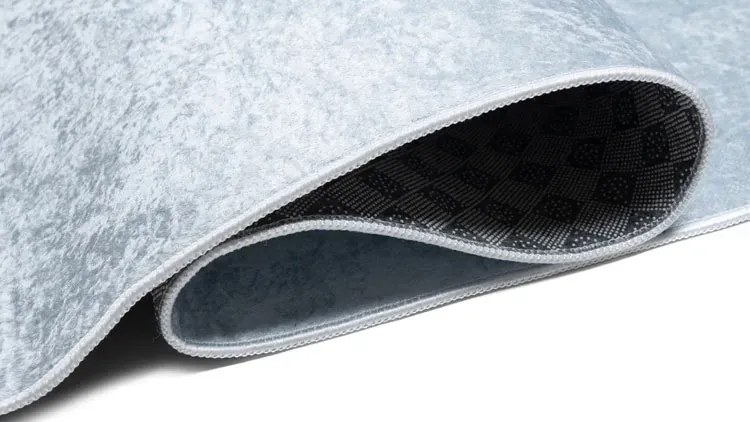 Niebieski dywan dziecięcy z grą w klasy i drogą G2-G52