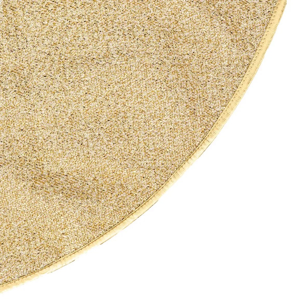 Dywanik pod choinkę brokatowy, Ø 90 cm